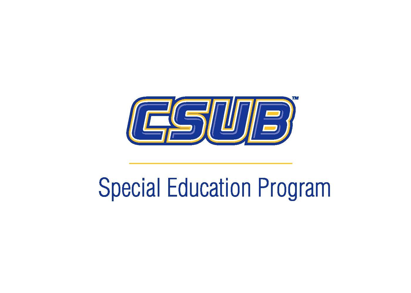 CSUB Special Education