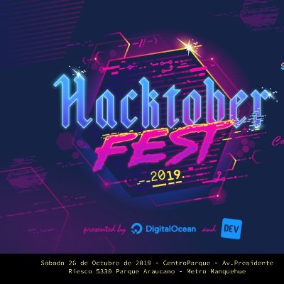 hacktoberfestcl's profile picture. #hacktoberfest encourages more participation in the open source community. @qcobjects and @Quickcorp_cl will host it in Santiago of Chile