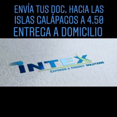 Es una Empresa de courier en el Ecuador y de servicios de doc y carga liviana tanto nacional como internacional, escríbenos a
ventas@intex.com.ec