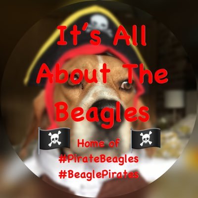 The twitter account for the Facebook group “It’s All About The Beagles.....” Home of the #BeaglePirates 🏴‍☠️