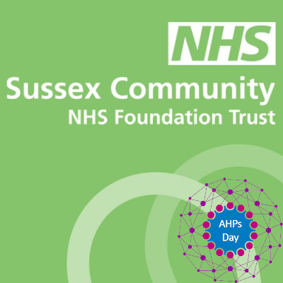 We are a group of Allied Health Professionals within @nhs_scft, providing therapeutic services across Sussex. Monitored Mon-Fri 8.30-5pm