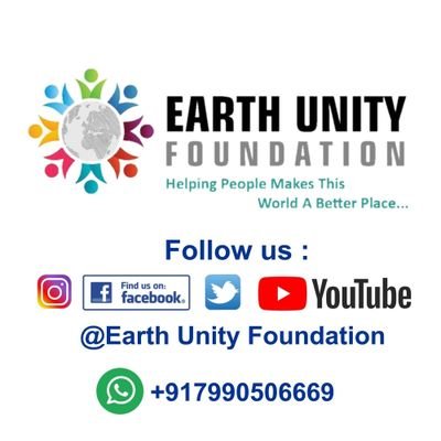 earthunityfoun1's profile picture. NGO
Contact No- 📲+917990506669