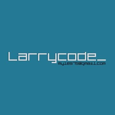 Larrycode3's profile picture. digital art works to get the world a better place in the future