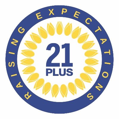 21 Plus is a charity supporting children and young people with Down Syndrome and their families.