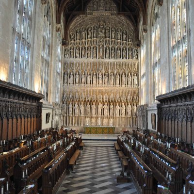 The Choir of New College Oxford has been singing choral services since 1379. You can find the daily music list: https://t.co/hSjl6QlS4l