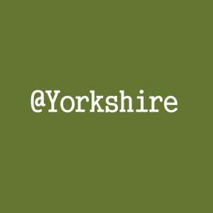 This is the Twitter page for Yorkshire. Here you'll find Yorkshire news, events and conversation. Help us celebrate this wonderful and diverse place!