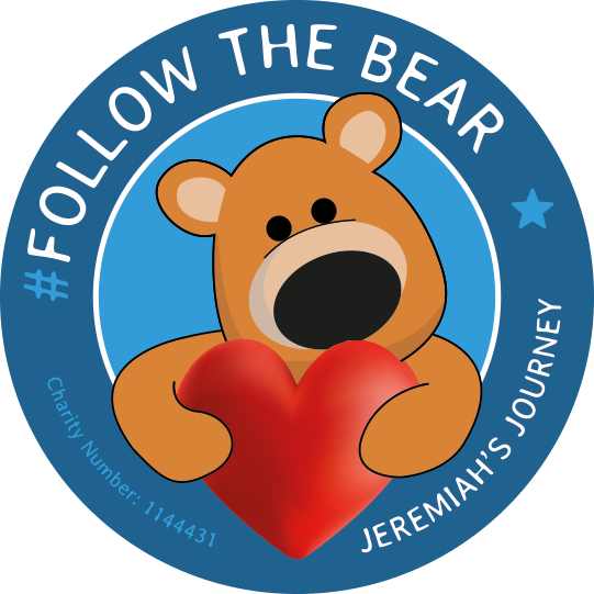 #FollowTheBear is a campaign to raise awareness of the work of Jeremiah's Journey and create a network of like-minded businesses and individuals around Plymouth