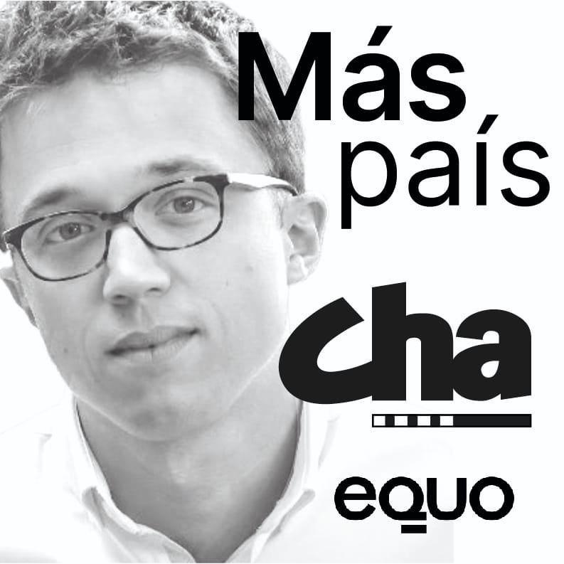 Coalición de @MasPais_Es @chunta y @equozaragoza para las elecciones generales del #10N. Aragonesismo, feminismo, ecologismo y justicia social