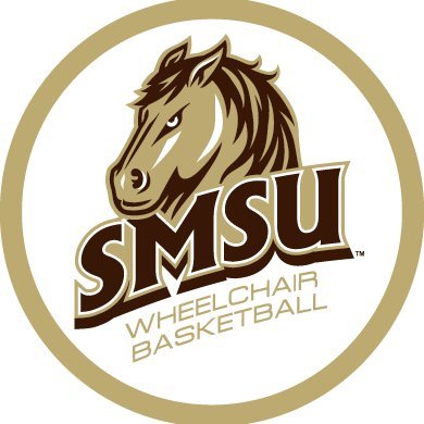 official twitter account of SMSU wheelchair basketball