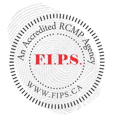 FIPSINC's profile picture. Accredited RCMP Agency since 2003 specializing in Fingerprinting, Pardons, Waivers etc. 2 locations, open 6 days a week. - Walk-In Service!