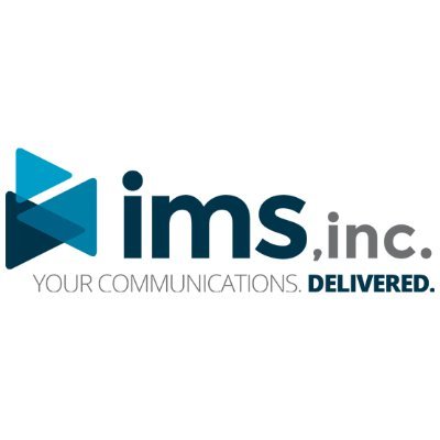 IMS_NY's profile picture. IMS, Inc. is your multi-channel communications leader – a fully integrated service provider of print, electronic and mail communications.