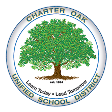 Charter Oak Unified School District Department of Student Services, Equity, Access, Outreach, and Innovation.   María Thompson, Director