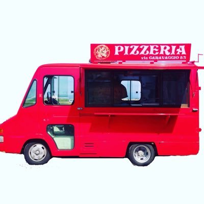 ピッツェリア カラバッジオ通り53番地 - Pizzeria via Caravaggio 53 - です。ちっちゃなピッツァのキッチンカー店です。ナポリ直伝の伝統製法にこだわって提供中です。