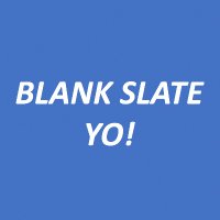 Blank Slate(@blankslate2017) 's Twitter Profile Photo