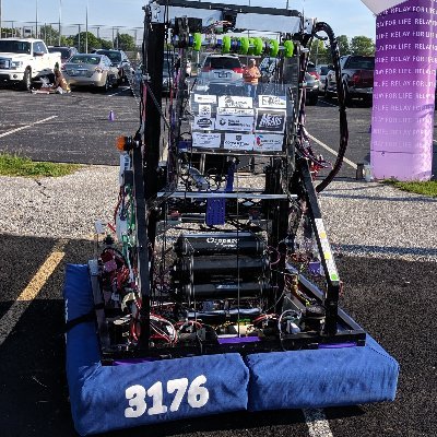 Team3176's profile picture. Team 3176, Purple Precision, is a FIRST Robotics team at Brownsburg High School.
2017 IN District Champions