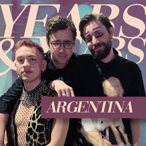 ¡Bienvenidos al fanclub oficial de @yearsandyears en Argentina!▫Respaldados por @UMArgentina · PALO SANTO solo disponible en el país en plataformas digitales.