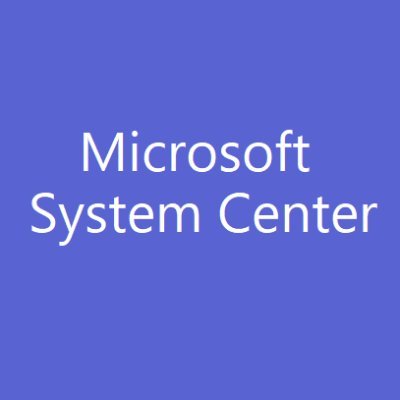 The Official twitter account for Microsoft System Center suite of Products.
#SystemCenter #SCOM #VMM #DPM #AzureHybrid #AzureArc