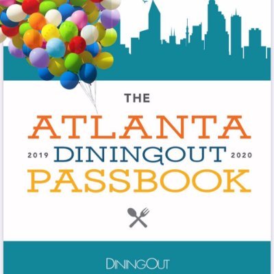 Use code ATLIG20👇 to get the 2019-20 DiningOut #ATL Passbook for only $29.99 + free shipping!