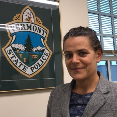 Ingrid Jonas is a major and division commander at the Vermont State Police.