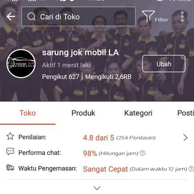 JokMobik's profile picture. Menerima pesanan sarung jok mobil. 
Wa089635717142