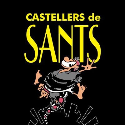 Colla castellera del barri barceloní de #Sants, fundada l'any 1993 #castellers #castelleres