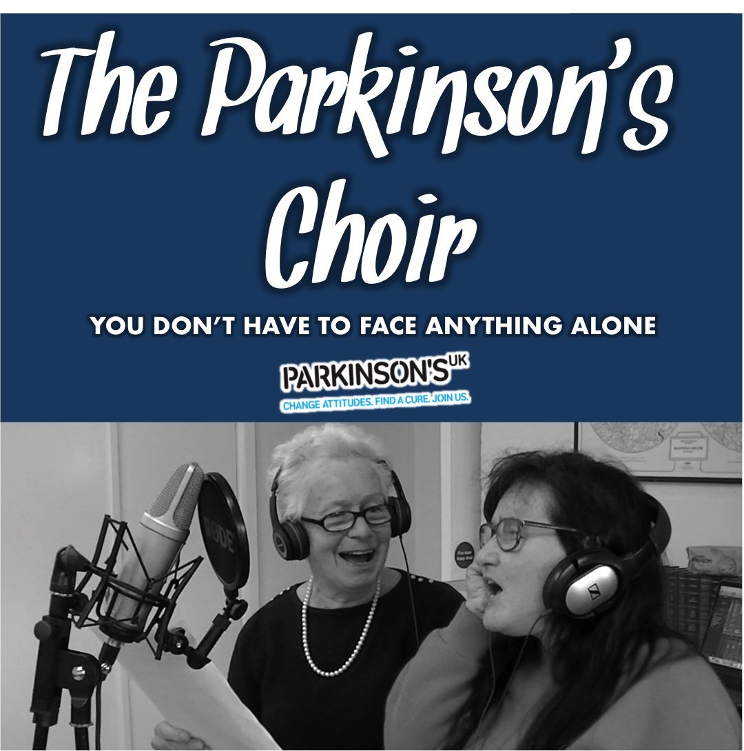 parkinsonschoir's profile picture. A small choir singing to make a difference!
Christmas single out on 22/11 with all proceeds to Parkinson's UK. 
You don't have to face anything alone.