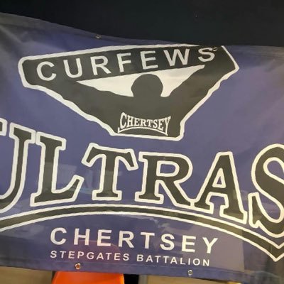 Chertsey town fc ultras               Alwyns Lane.                                        No one likes us 🤷‍♂️