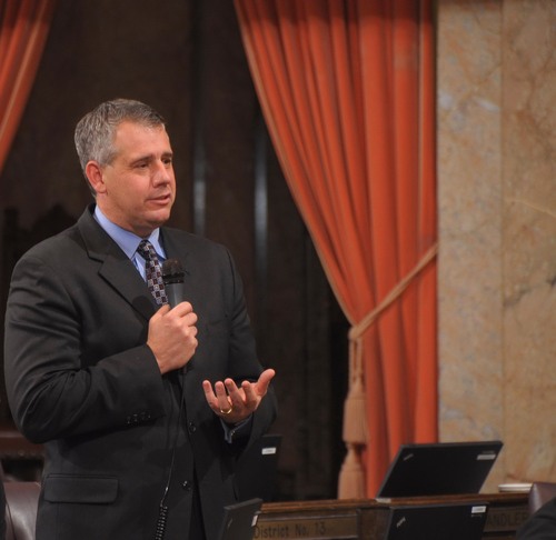 Rep. Richard DeBolt is the House Republican leader in Olympia, Washington. He represents the 20th Legislative District.