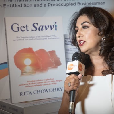 Profile Picture of Rita Chowdhry CEO Savran (@SavranLtd) on Twitter