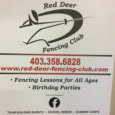 Official Twitter feed of the Red Deer Fencing Club. Creating Champions while supporting young and experienced people in the sport of Epee Fencing.