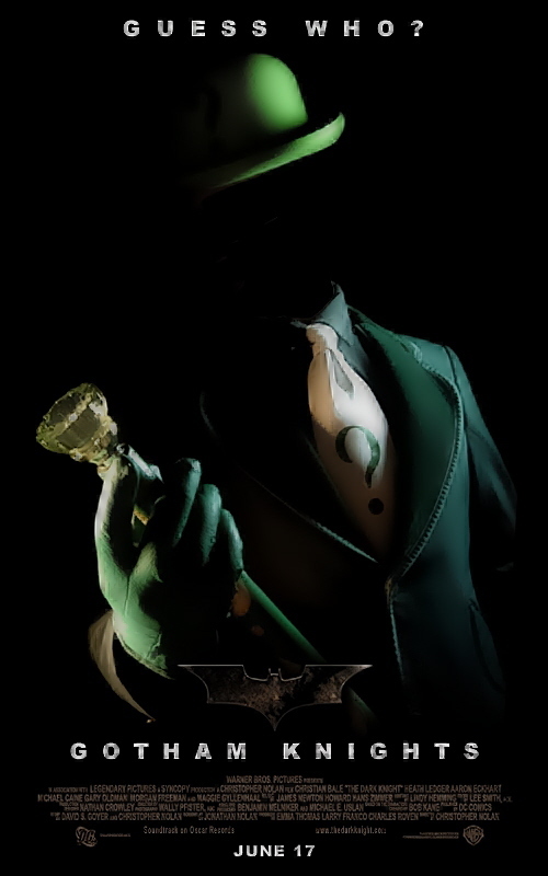 Twitter profile picture for @Riddler