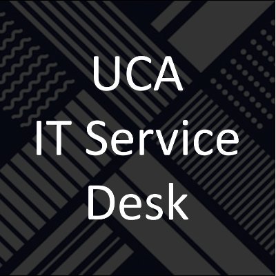Uca It Service Desk Ucaitsdesk Twitter