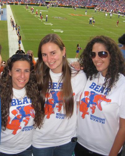 Student at the University of Florida. Go Gators!