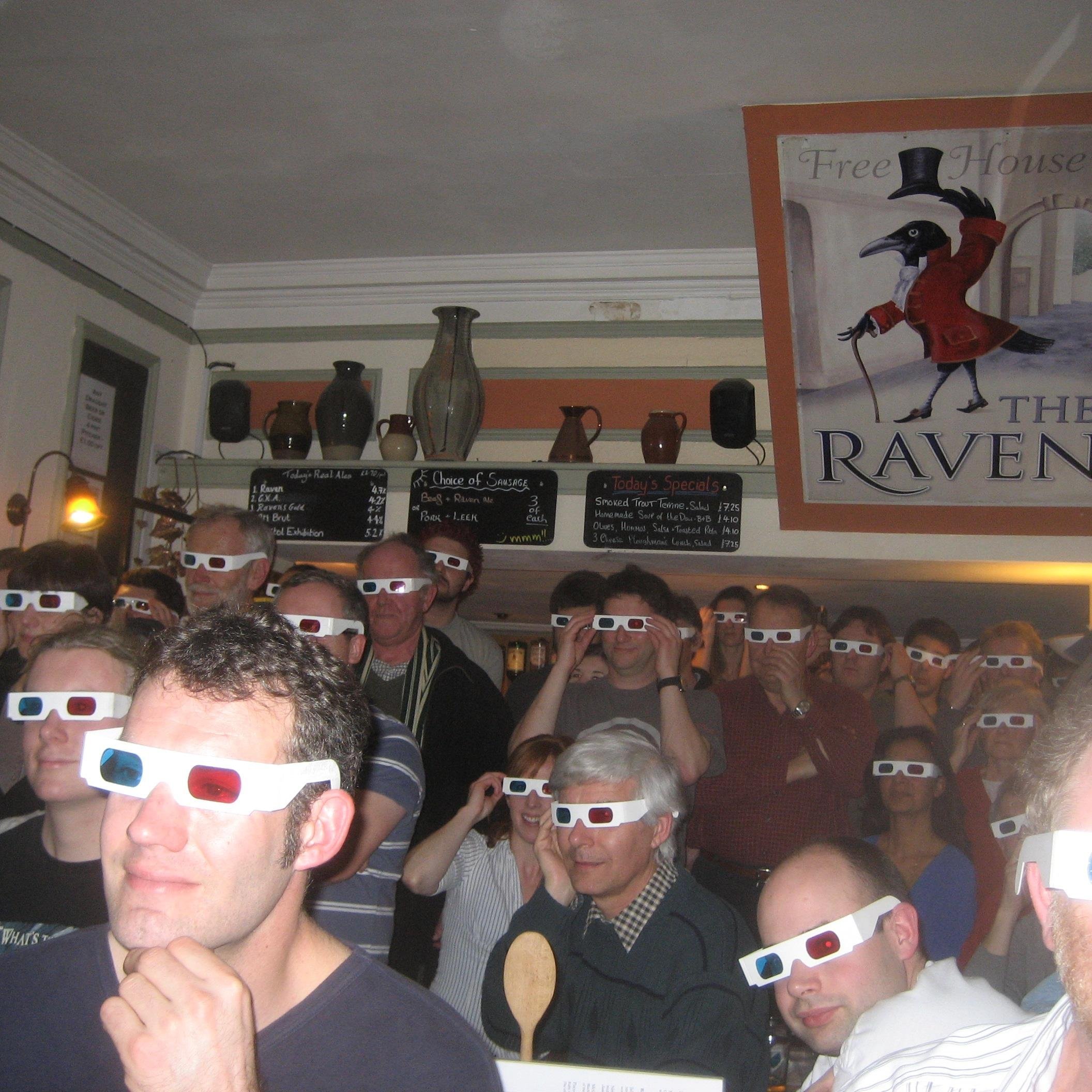 Science Cafe at The Raven, Bath. Every 2nd Monday of the month!