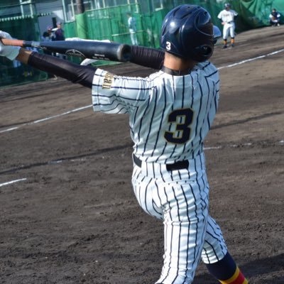 愛知 鳴海中☞山梨 帝京第三高校1年￤六田ファイターズ 主将▷東山クラブ 30期生 副主将  全日本少年軟式野球大会出場 ベスト8￤ベリーグッドマン￤勇猛果敢￤