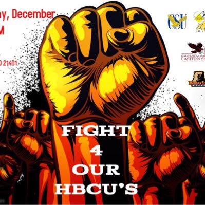 Questions? Get in touch with us: MDHBCUAdvocates@gmail.com |  #SaveMDHBCUs | #FinishTheFight | #TellThemWeAreRising