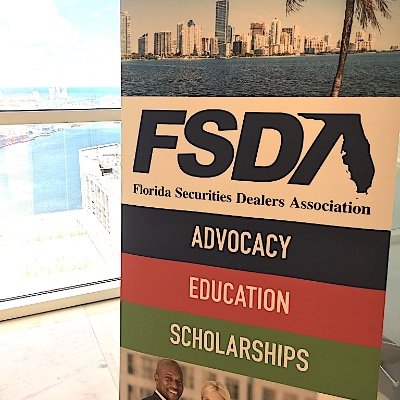 FSDA2019's profile picture. Since 1933, FSDA has been the voice of the securities industry in FL. It is our mission to advocate on behalf of the industry & provide education opportunities.