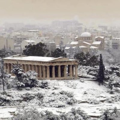 Yes the planet is hot, AND THEN it gets cold.. it’s called Summer and Winter. Explain why there was snow in Athens? Sounds pretty cold to me???? Parody account.