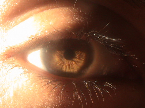 Sí, es mi ojo.