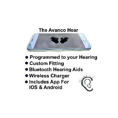 THE AVANCO HEAR - Programmable Hearing Aid Earbuds