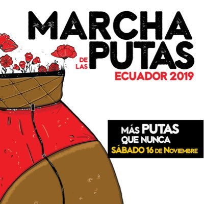 La Marcha de las Putas Ecuador denuncia públicamente la violencia sexual y de género y reivindica la libertad estética.