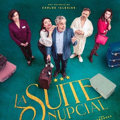 #LaSuiteNupcial, película dirigida y protagonizada por #CarlosIglesias (@unfranco14) con #AnaArias, @AFnandez y @JoseMotatv. ¡Ya en cines!