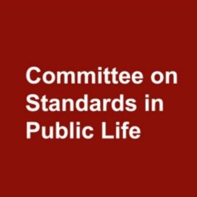Committee on Standards in Public Life - official account for independent, advisory committee promoting high ethical standards in public life.