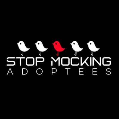 Mass media bombards adoptees with messages telling us we're unwanted and defective. It needs to stop.

Find an example? DM me. #RaiseAdopteeVoices