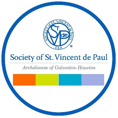 Society of St. Vincent de Paul providing basic needs since 1871. • Serving 10 counties • 58 parish-based chapters ♥️Need help? 713.741.8234