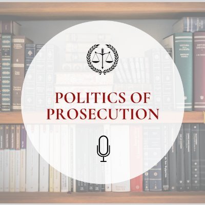 This is the Twitter feed for the Politics of Prosecution Podcast.  We examine the interaction between politics, broadly defined, and prosecution in the US.