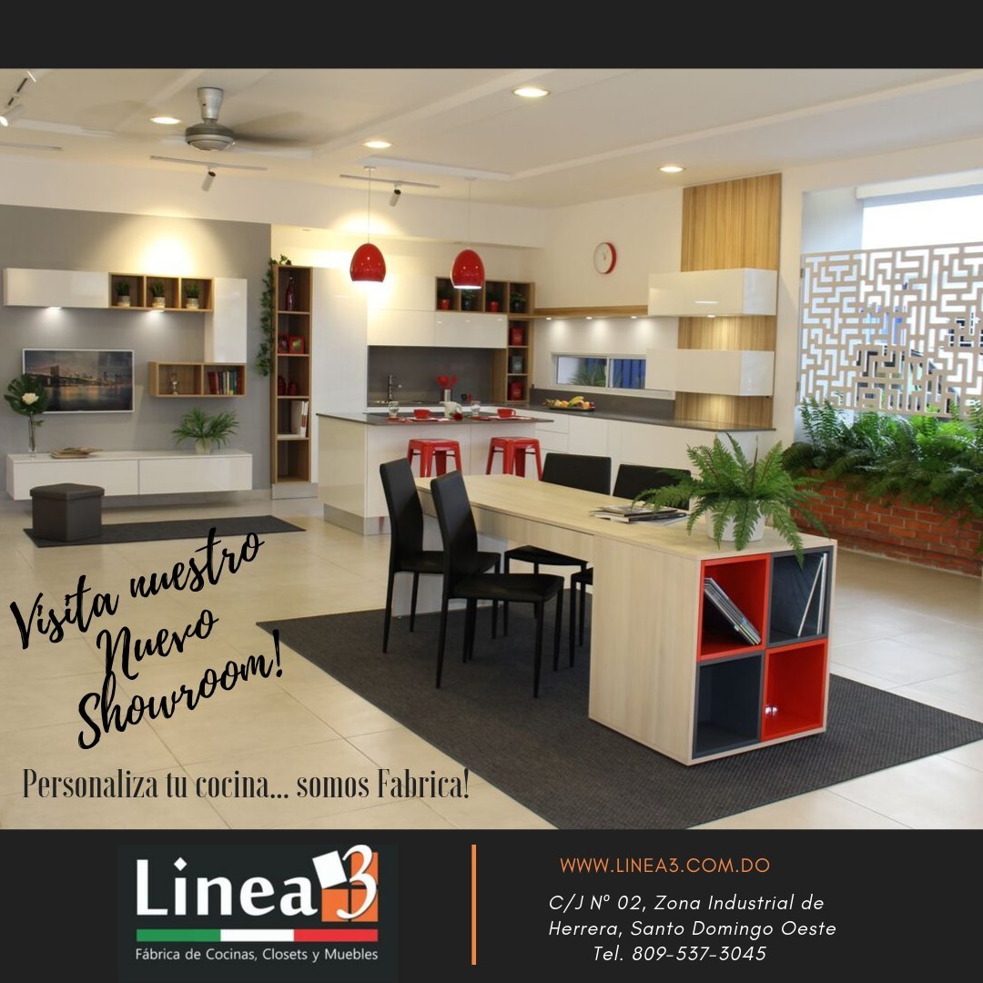 Venta, diseño y fabricación de Cocinas Modulares Italianas, Muebles para Baños y Clósets Tel:809-537-3045