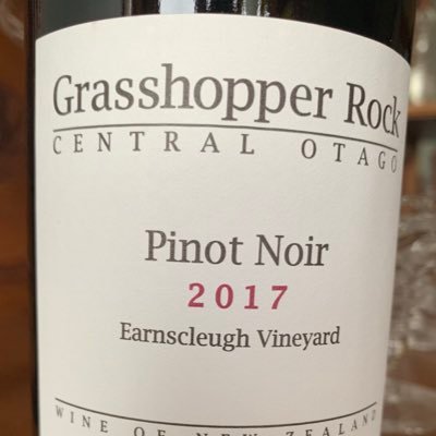 Grasshopper Rock Central Otago. Single vineyard pinot noir. Fine Wine of New Zealand 🍷 Posts by Phil