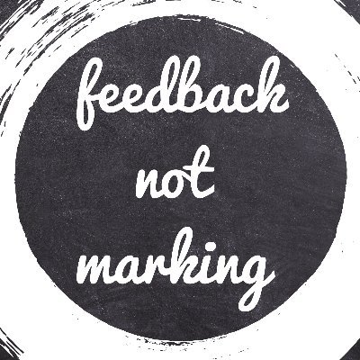 fdbkNOTmarking's profile picture. Make the change, reduce the workload. 

#feedbackNOTmarking book out Summer 2020. 

Here to share good practice from across #EduTwitter.