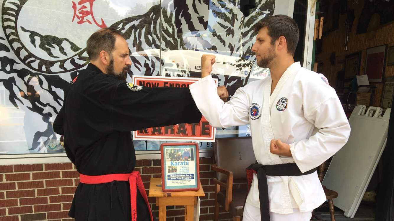Now Online Kids Karate Class. ONE FREE CLASS! We are a Father And Son Instructor Team Call 617-932-9004 #arlingtonma #karatearlington #kidskarate #belmontma